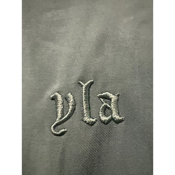 NWOT Youngla Men’s Relaxed Fit Chase Long Sleeve Button Front Shirt Size L Green - Picture 3 of 5